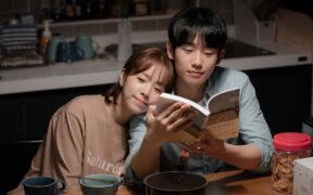 Han Ji-min and Jung Hae-in in a scene still from 'One Spring Night'