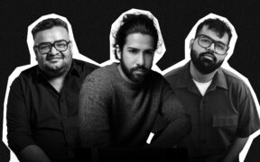 (From left to right) Represent founder and CEO Aayushman Sinha, Savan Kotecha and Murtuza Gadiwala have launched Outwrite