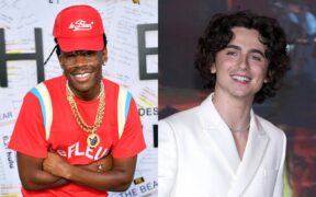 Tyler, the Creator; Timothee Chalamet.