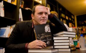 Christopher Ciccone attends a book signing of his memoir, "Life With My Sister Madonna", at Book Soup in Los Angeles