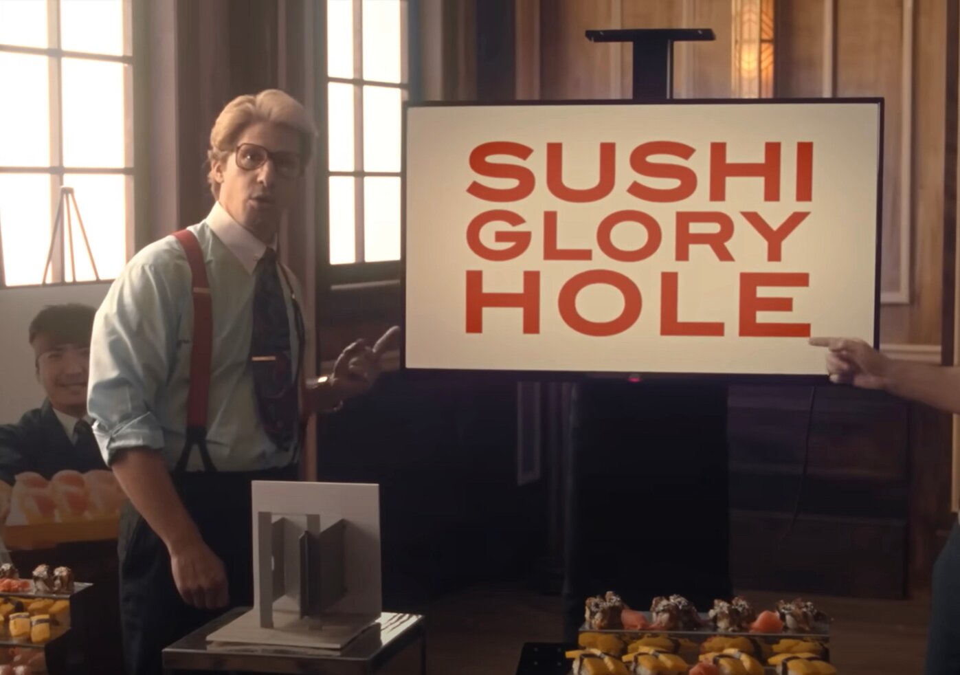 The Lonely Island Return to ‘SNL’ With New Digital Short ‘Sushi Glory Hole’