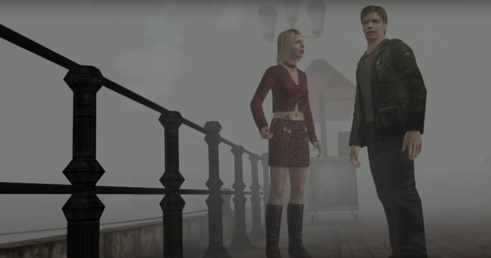 James and Maria in the 'Silent Hill 2' original game