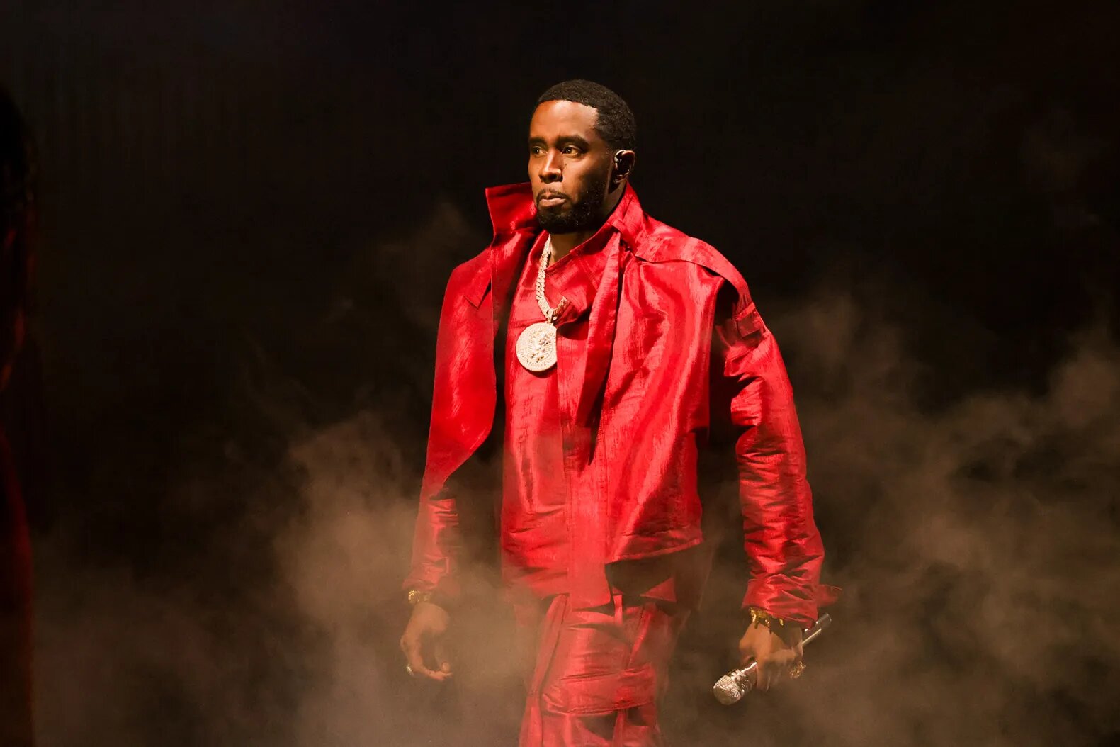 Diddy onstage at the 2023 MTV Video Music Awards held in Newark, New Jersey