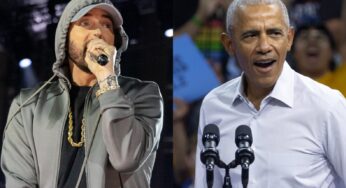 Obama Raps to ‘Lose Yourself’ After Being Introduced by Eminem at Harris Rally