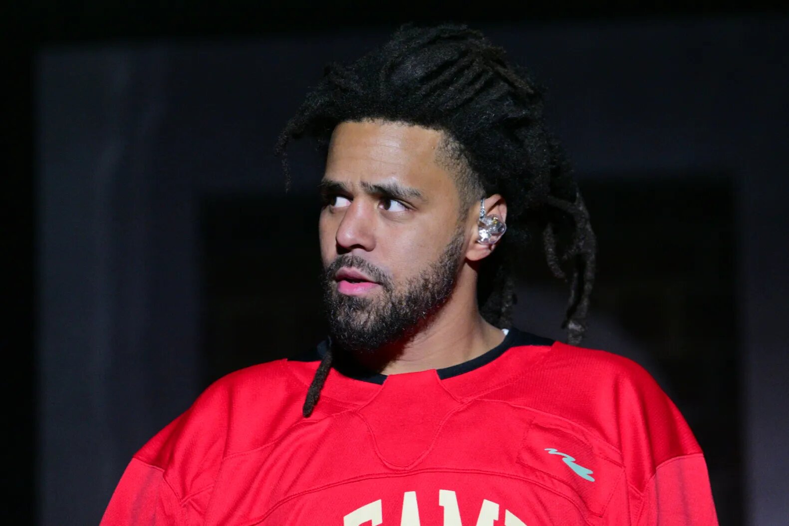 J Cole performs during 2024 Dreamville Music Festival at Dorothea Dix Park