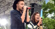 Liam Payne and Harry Styles in NYC