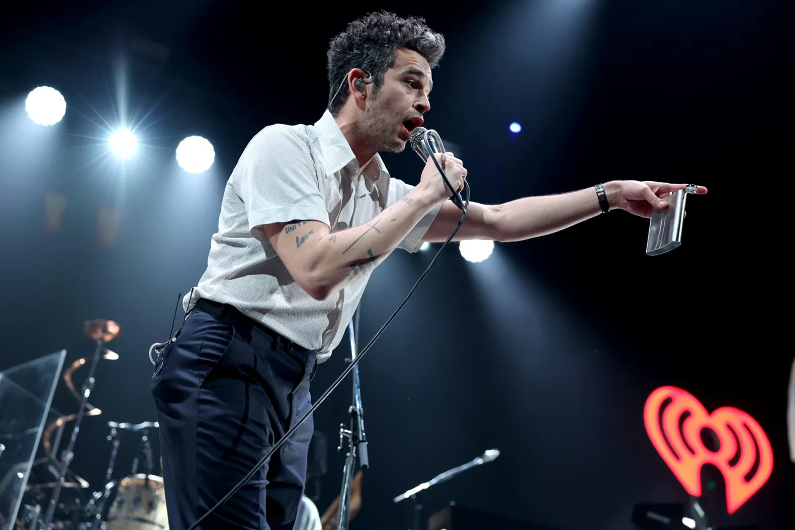 Matty Healy of The 1975 performs onstage at the 2024 iHeartRadio ALTer EGO Presented by Capital One at the Honda Center in Anaheim, California