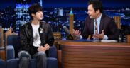 Singer-songwriter Jin on The Tonight Show Starring Jimmy Fallon