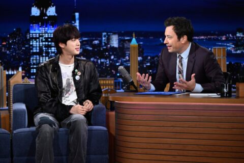 Singer-songwriter Jin on The Tonight Show Starring Jimmy Fallon