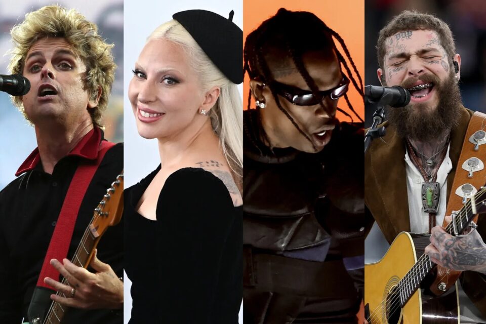 Lady Gaga, Post Malone, Green Day, Travis Scott Headline Coachella 2025