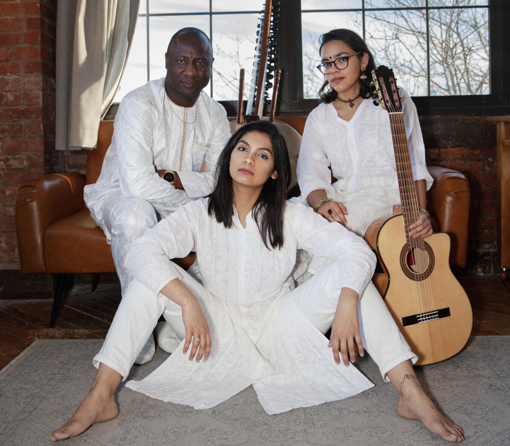 (From left to right) Yacouba Sissoko, Apoorva Mudgal and Ria Modak.