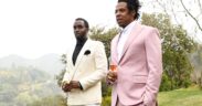 Sean Combs and Jay-Z attend 2020 Roc Nation brunch