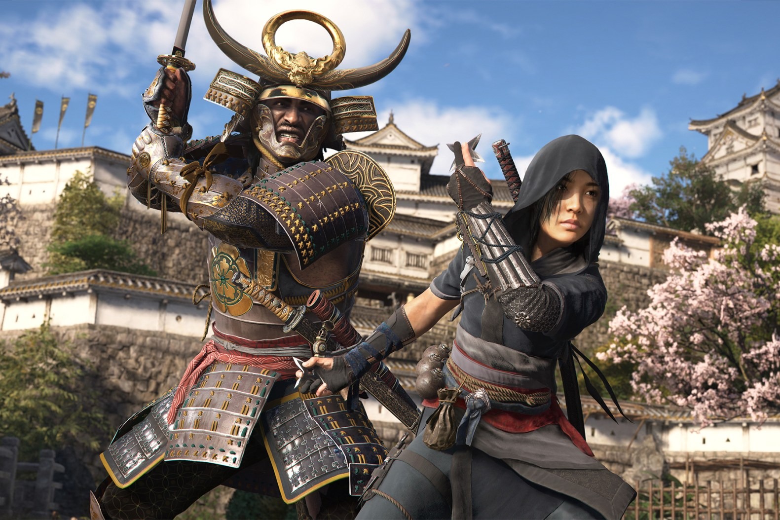Yasuke and Naoe, the dual protagonists of ‘Assassin's Creed Shadows’
