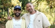 "S3 Summer BBQ" (l-r) Big Sean, Will Smith at the Lot on Aug. 1, 2024.