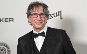 Neil Gaiman at The Art Of Elysium's 2024 HEAVEN Gala in Los Angeles, CA