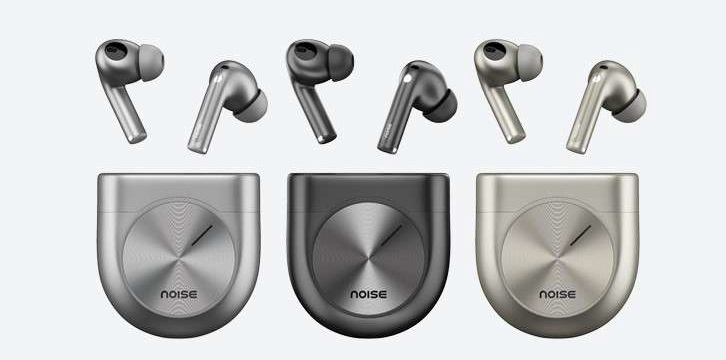 Noise Master Buds come in silver, onyx black and titanium colors