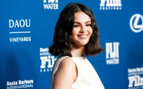 Selena Gomez at the 40th Annual Santa Barbara International Film Festival