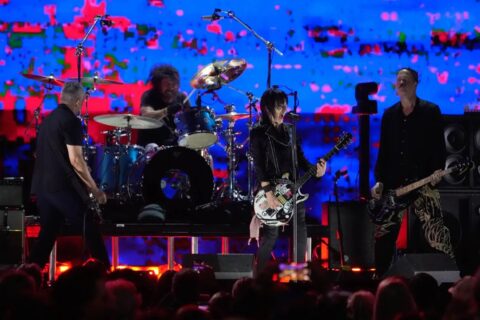 Nirvana Stage Surprise Reunion at FireAid With Joan Jett, Kim Gordon, and St. Vincent