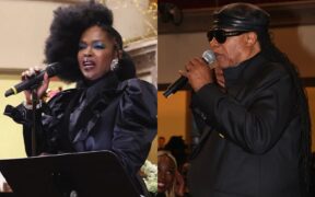 Lauryn Hill and Stevie Wonder