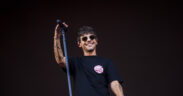 British singer Louis Tomlinson of the former band One Direction performs live on stage during day 1 of Lollapalooza 2024