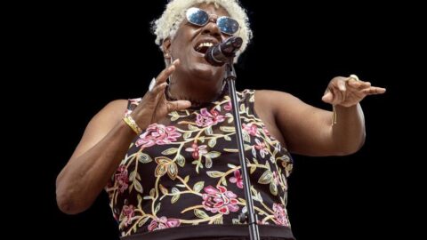 Tia Carroll, Alvon Johnson and Thornetta Davis sang covers and original compositions at the NCPA Soulful Blues festival