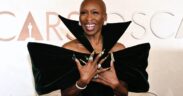 British actress, singer Cynthia Erivo attends the 97th Annual Academy Awards at the Dolby Theatre in Hollywood, California