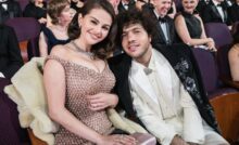 Selena Gomez and Benny Blanco attend the Oscars