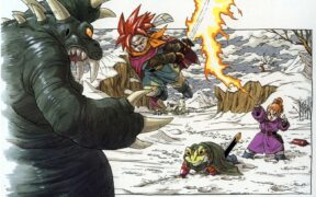 The box art for 'Chrono Trigger,' by 'Dragon Ball' creator Akira Toriyama