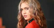 Canadian singer-songwriter Grimes attends the world premiere of 'Captain Marvel'