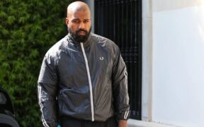 Kanye West is seen in Los Angeles, California