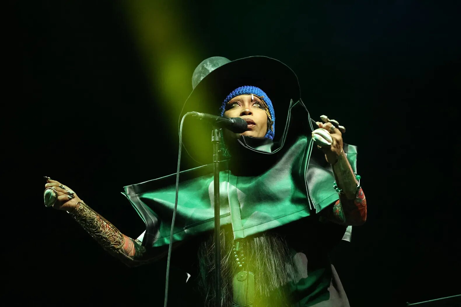 Erykah Badu at Camp Flog Gnaw