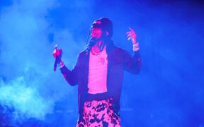 Playboi Carti onstage at the 67th Annual Grammy Awards in Los Angeles