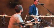 John Mayer performs with Zedd at the Outdoor Theatre at Coachella in Indio, California