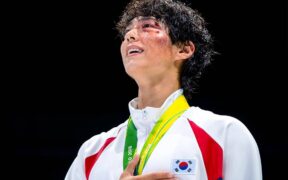 Park Bo-gum in a still from 'Good Boy'