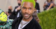 Frank Ocean attends The 2021 Met Gala Celebrating In America: A Lexicon Of Fashion at Metropolitan Museum of Art in New York City