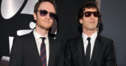 Jorma Taccone and Andy Samberg of The Lonely Island at the GRAMMY Awards