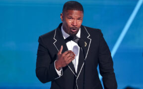 Jamie Foxx at the BET Awards 2025 held at the Peacock Theater in Los Angeles, California