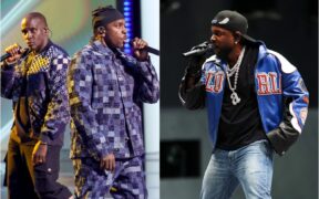 Clipse brought out Kendrick Lamar to perform 'Chains & Whips' at their show in L.A.