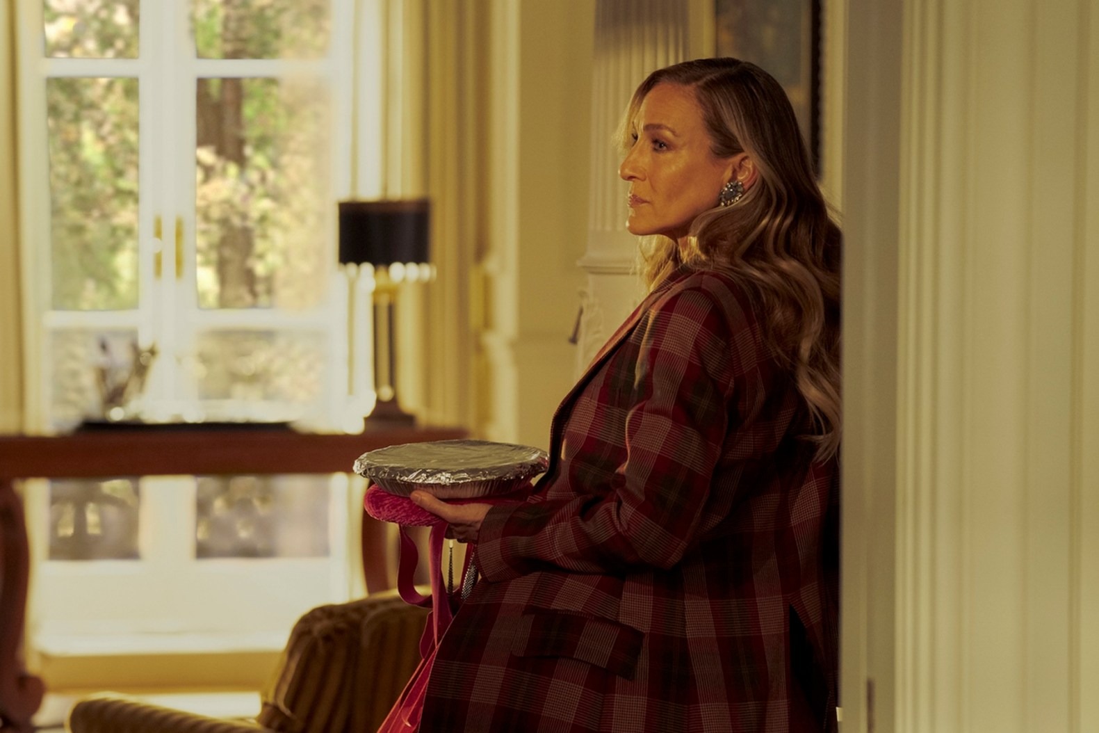 In the end, Carrie was left holding the pie.