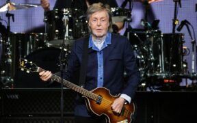 Sir Paul McCartney performs at The O2 Arena in London, England