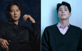 Kim Nam-gil and Park Bo-gum photo collage