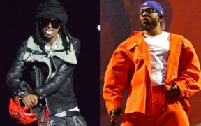 Playboi Carti and Lamar perform “Good Credit” in Los Angeles.