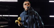 Liam Gallagher of Oasis performs in Pasadena, California
