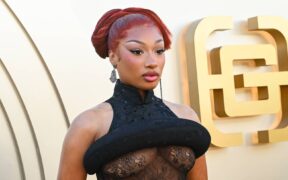 Megan Thee Stallion attends Gold House Gold Gala in Los Angeles, CA.