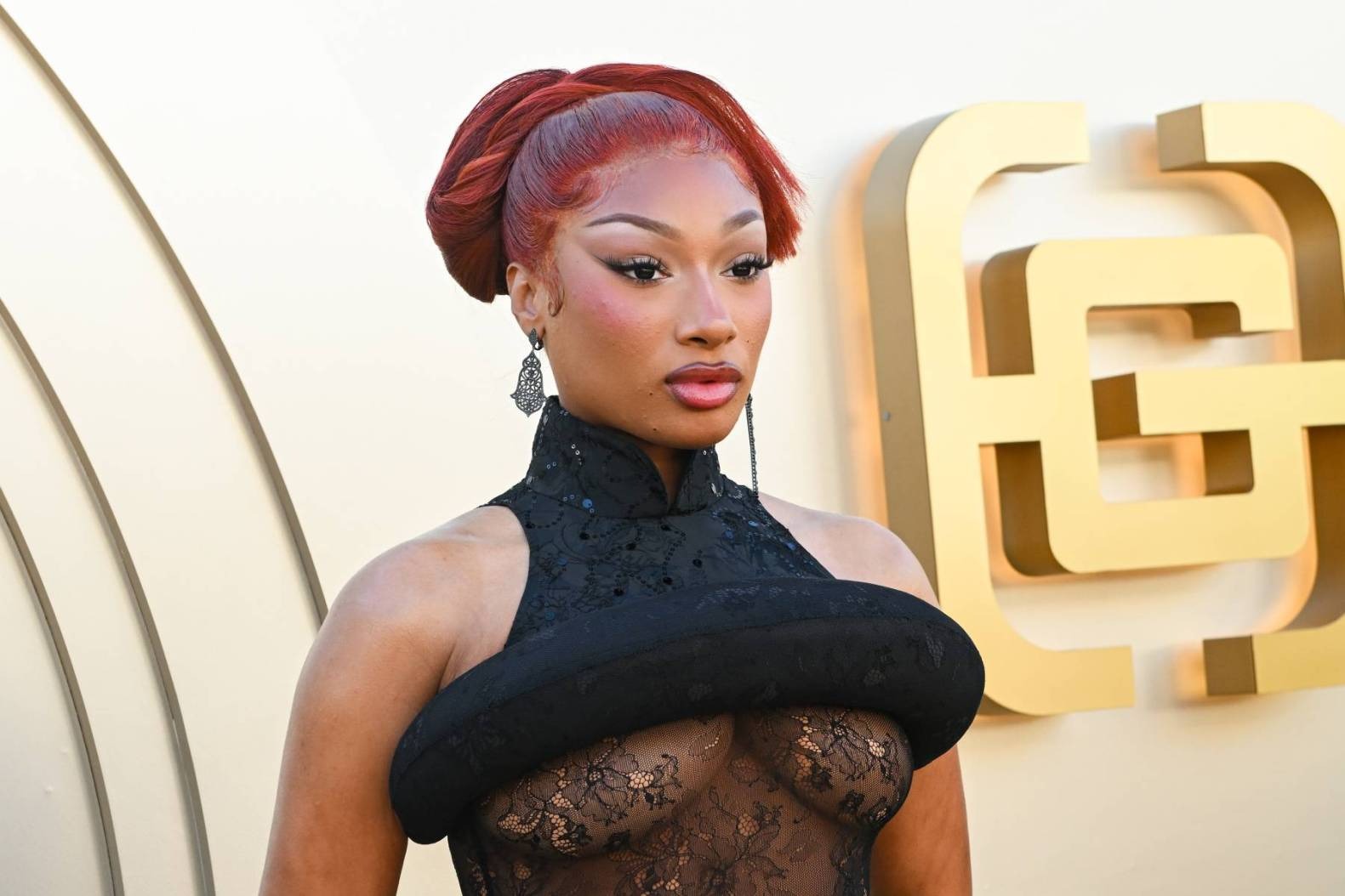 Megan Thee Stallion attends Gold House Gold Gala in Los Angeles, CA.