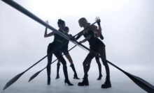 Blackpink in a still from "Go"